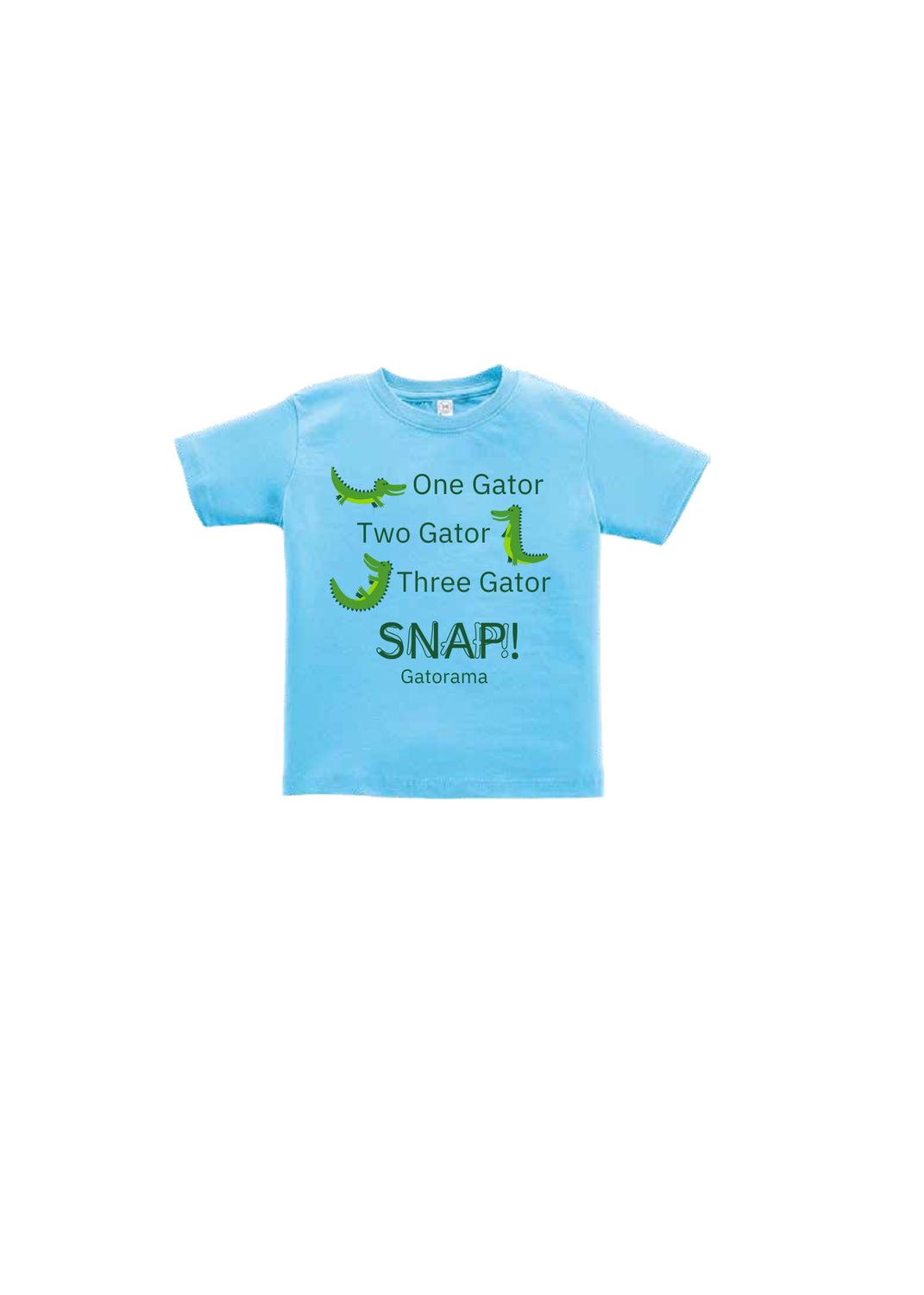 One Gator Snap Lt Blue 3T