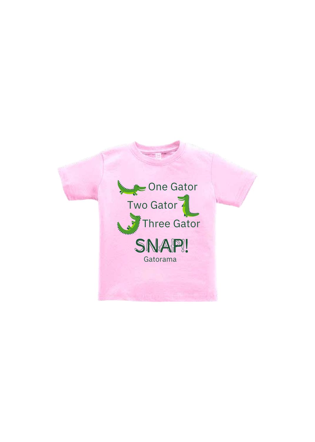 One Gator Snap Pink 3T