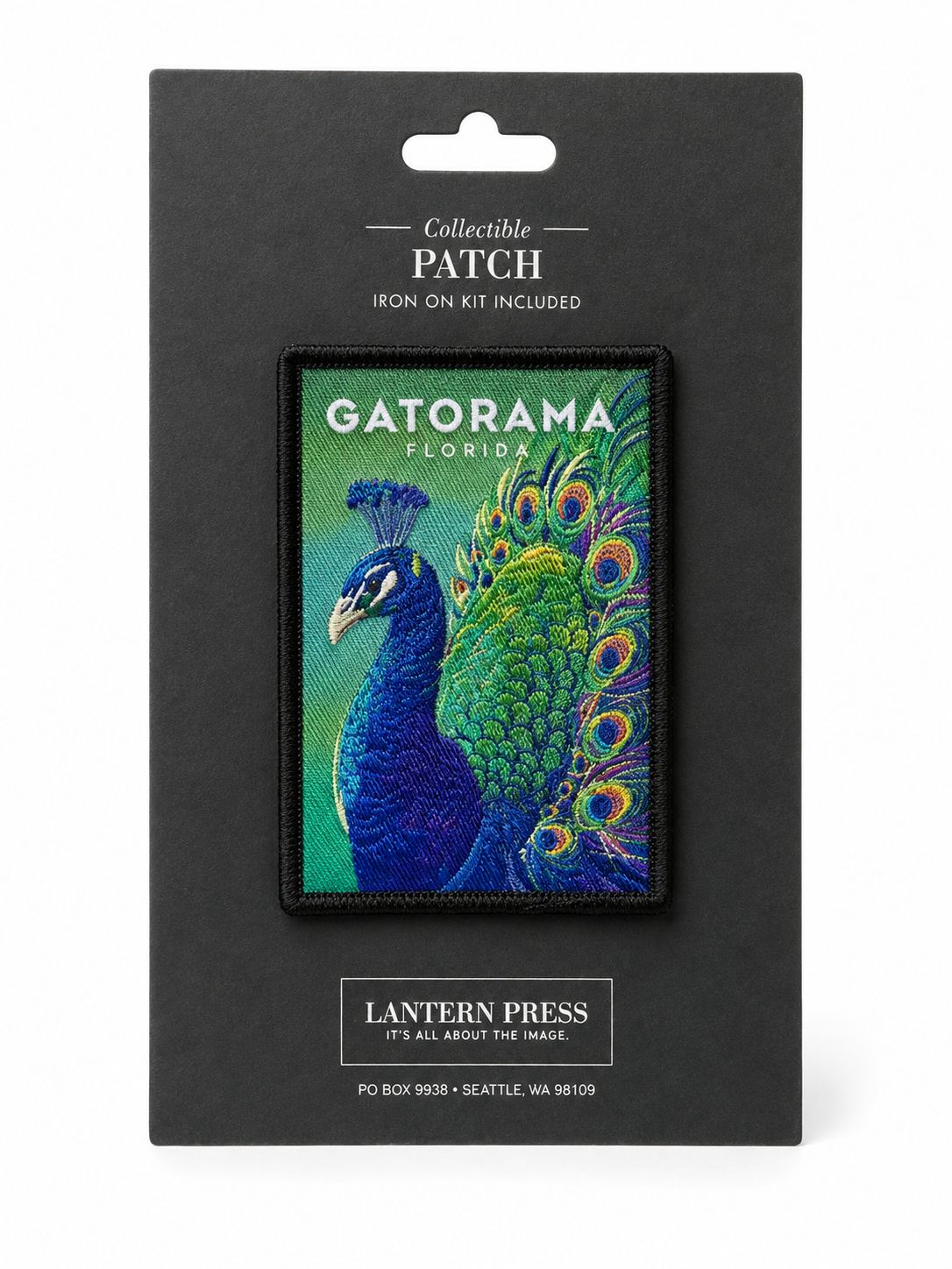 Vivid Peacock Patch