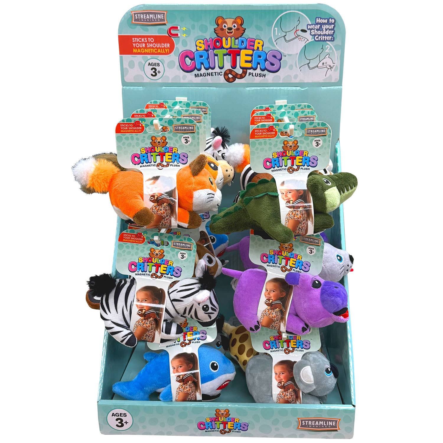Shoulder Critters-Assorted