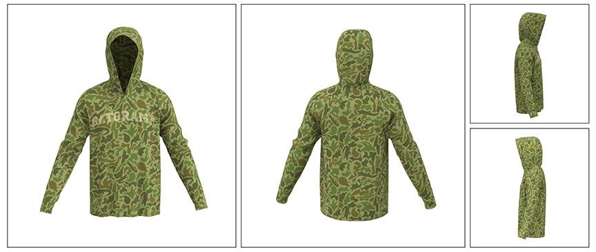 Gator Custom Camo Hoodie