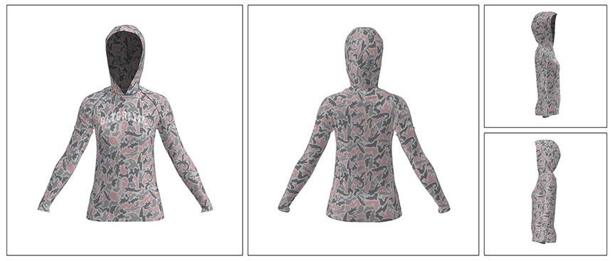 Gator Custom Camo Pink Hoodie