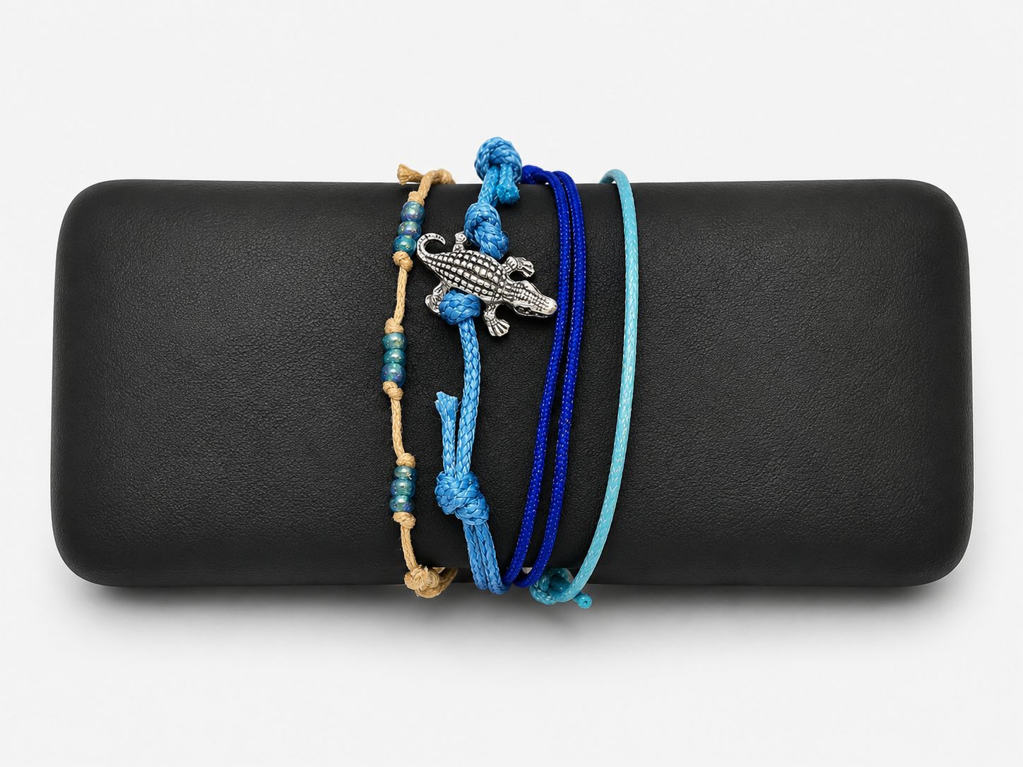 Gator Bead Bracelet-Blue OY