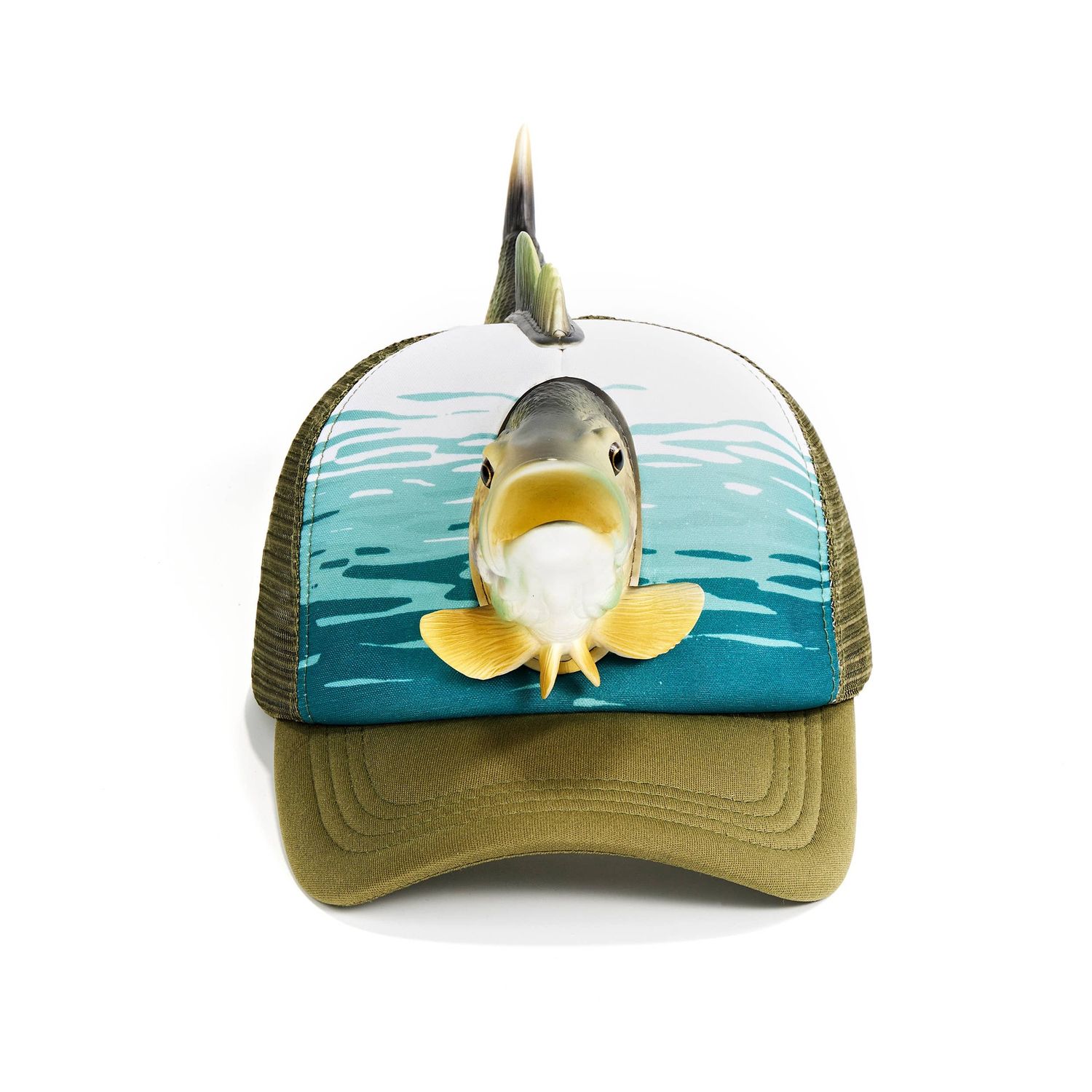 Largemouth Bass | Unisex Trucker Hat Base Cap Mesh Back