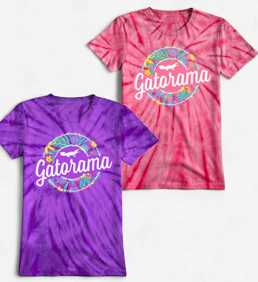 Gatorama  Girl Tropical Vibes Tee