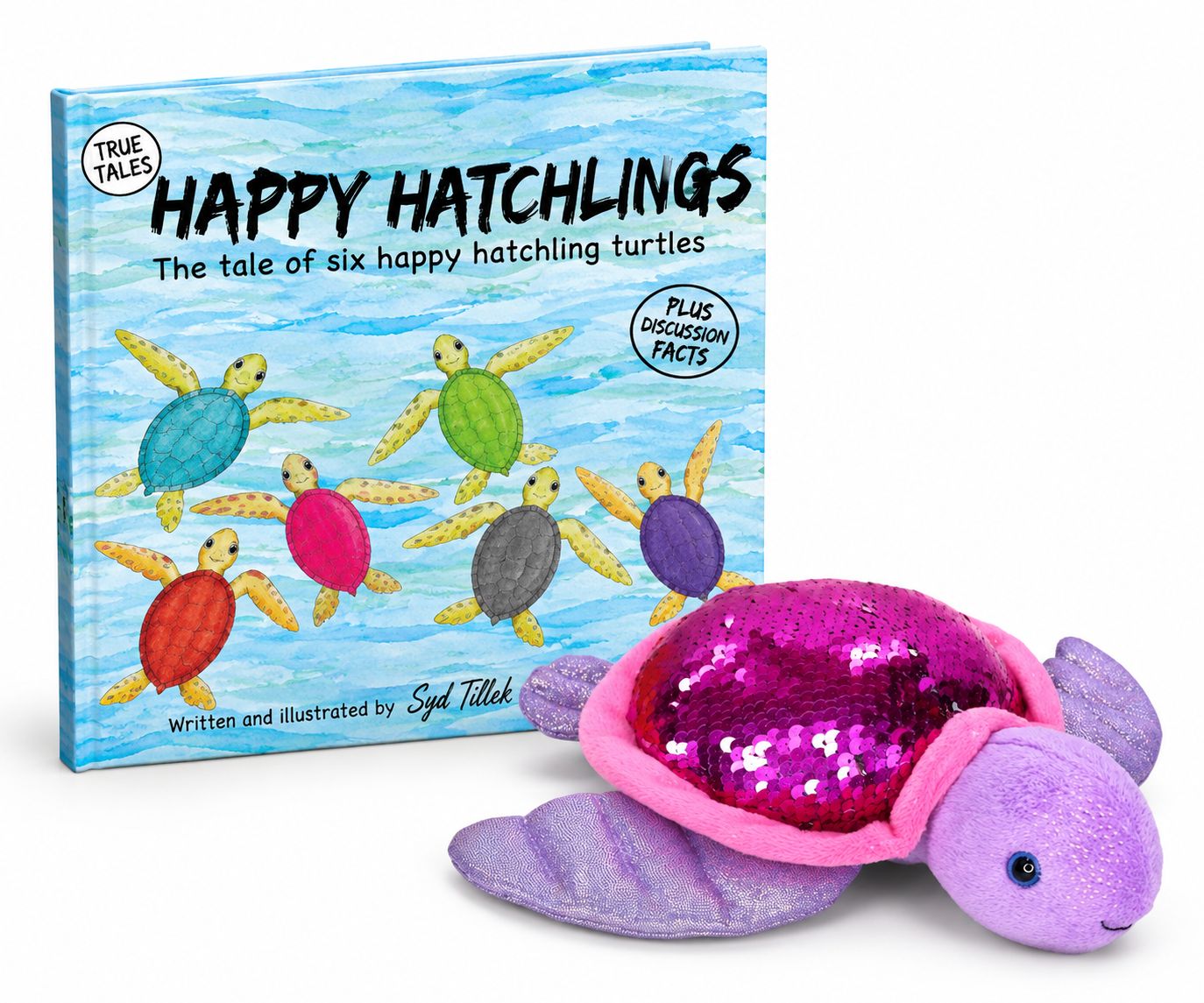 Happy Hatchling Sequin Turle Gift Set
