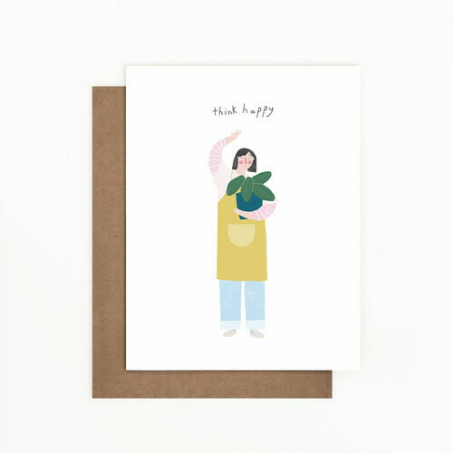 THINK HAPPY NOTE CARD