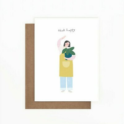 THINK HAPPY NOTE CARD