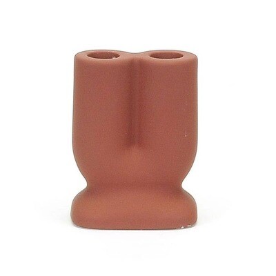 USHAPED TWO TAPER CANDLE HOLDER