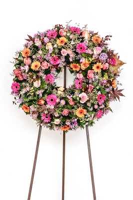 SYMPATHY WREATH - CUSTOM COLOUR