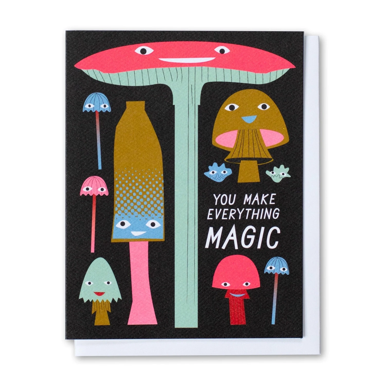 MAGIC MUSHROOMS NOTE CARD