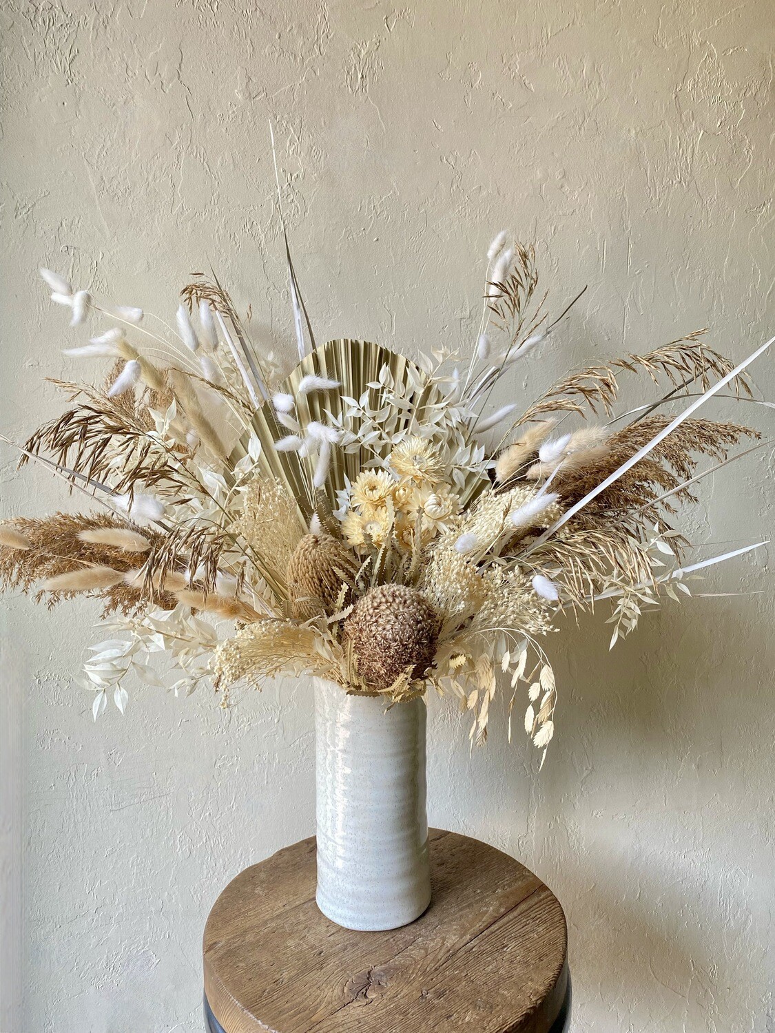 EVERLASTING DRIED BANKSIA ARRANGEMENT