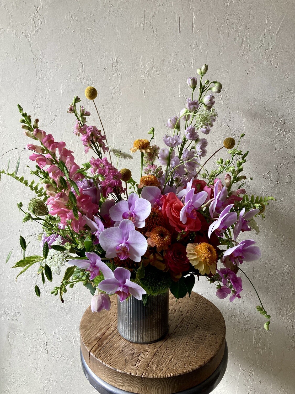 SIMPLY SWEET TIN ARRANGEMENT