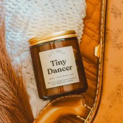 TINY DANCER SOY CANDLE - AGAVE, CACTUS FLOWER, ROSE