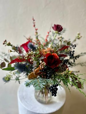 COZY WINTER MASON JAR