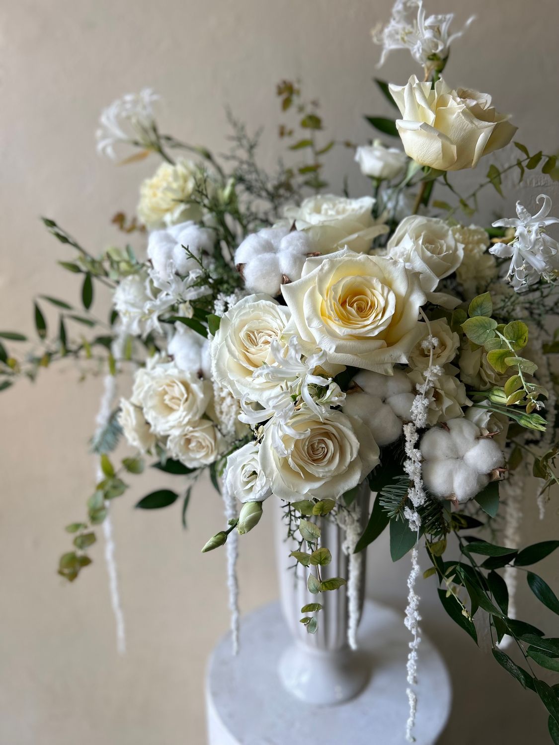 COZY COTTON ARRANGEMENT