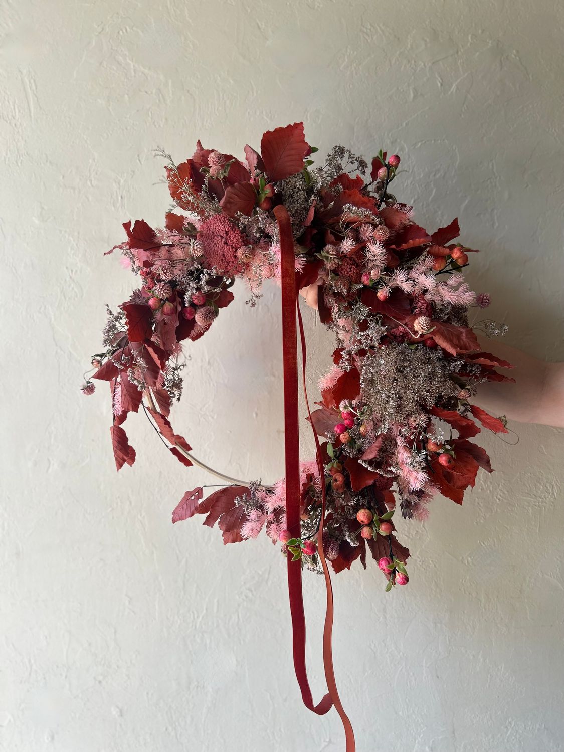 AUTUMN APPLE DRIED WREATH