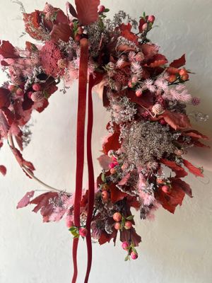AUTUMN APPLE DRIED WREATH