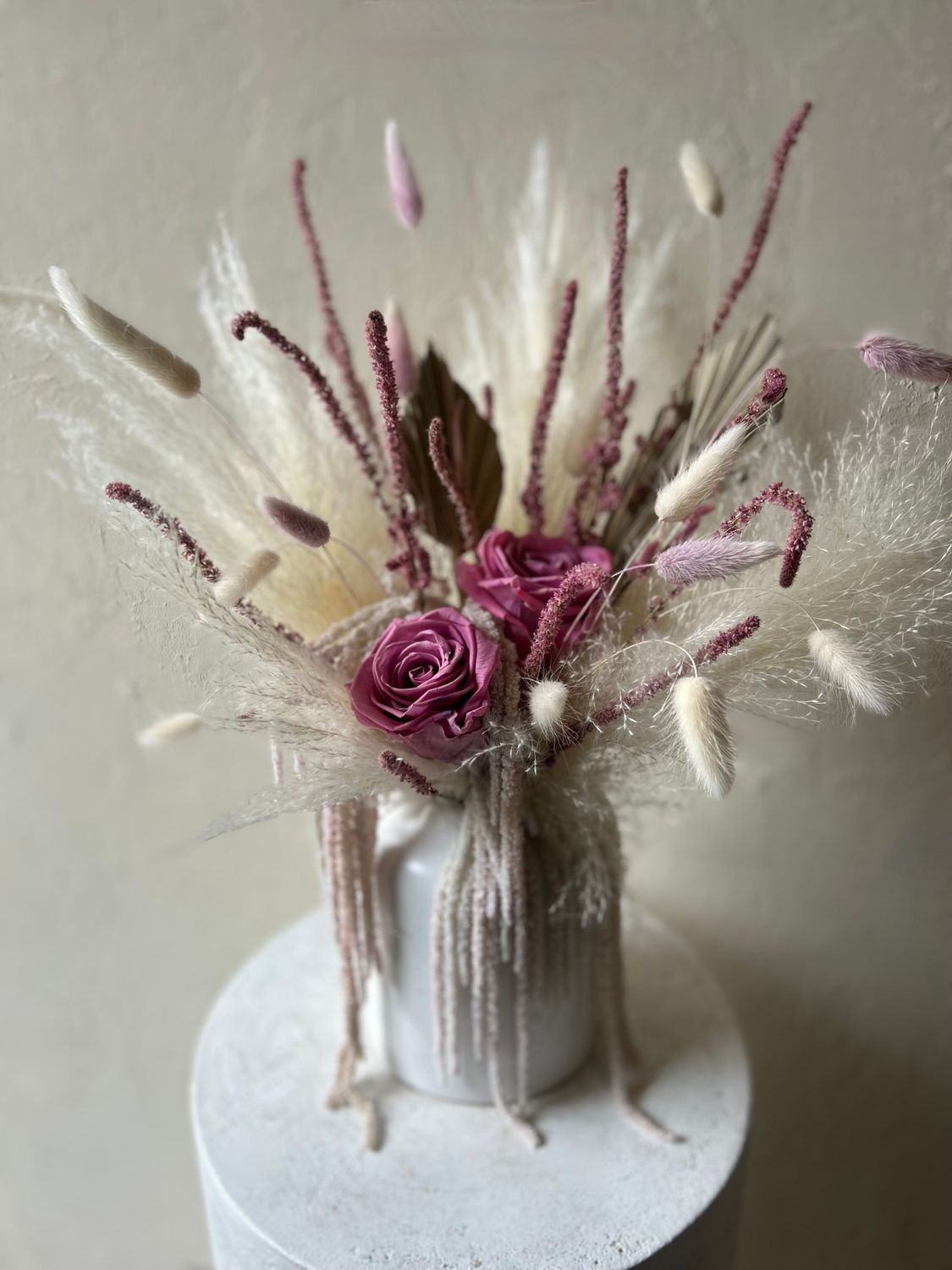 SWEET ROSE DRIED ARRANGEMENT