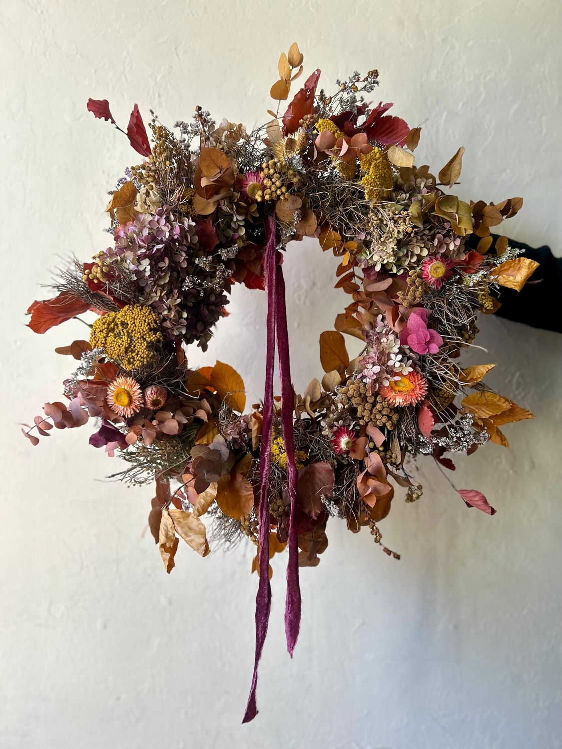 AUTUMN DRIED WREATH