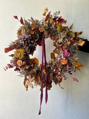 AUTUMN DRIED WREATH