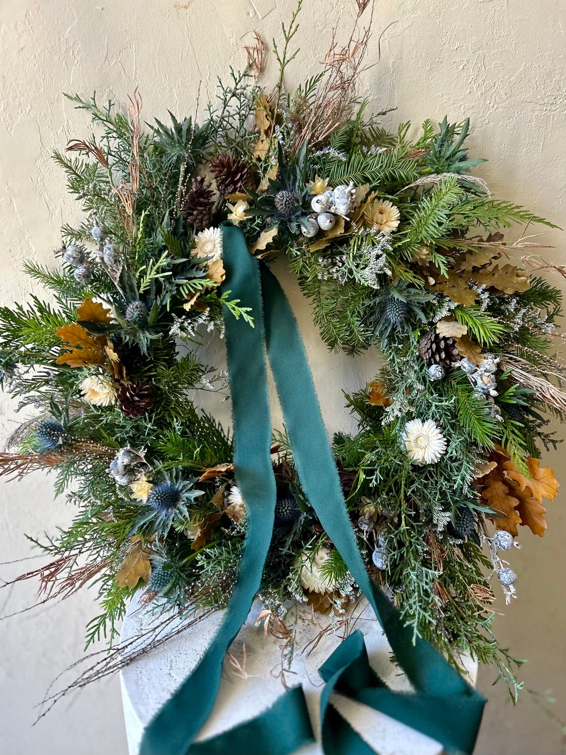 EMERALD ISLE WINTER WREATH