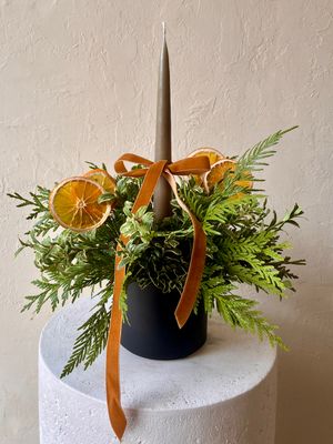 DRESSED TAPER CANDLE