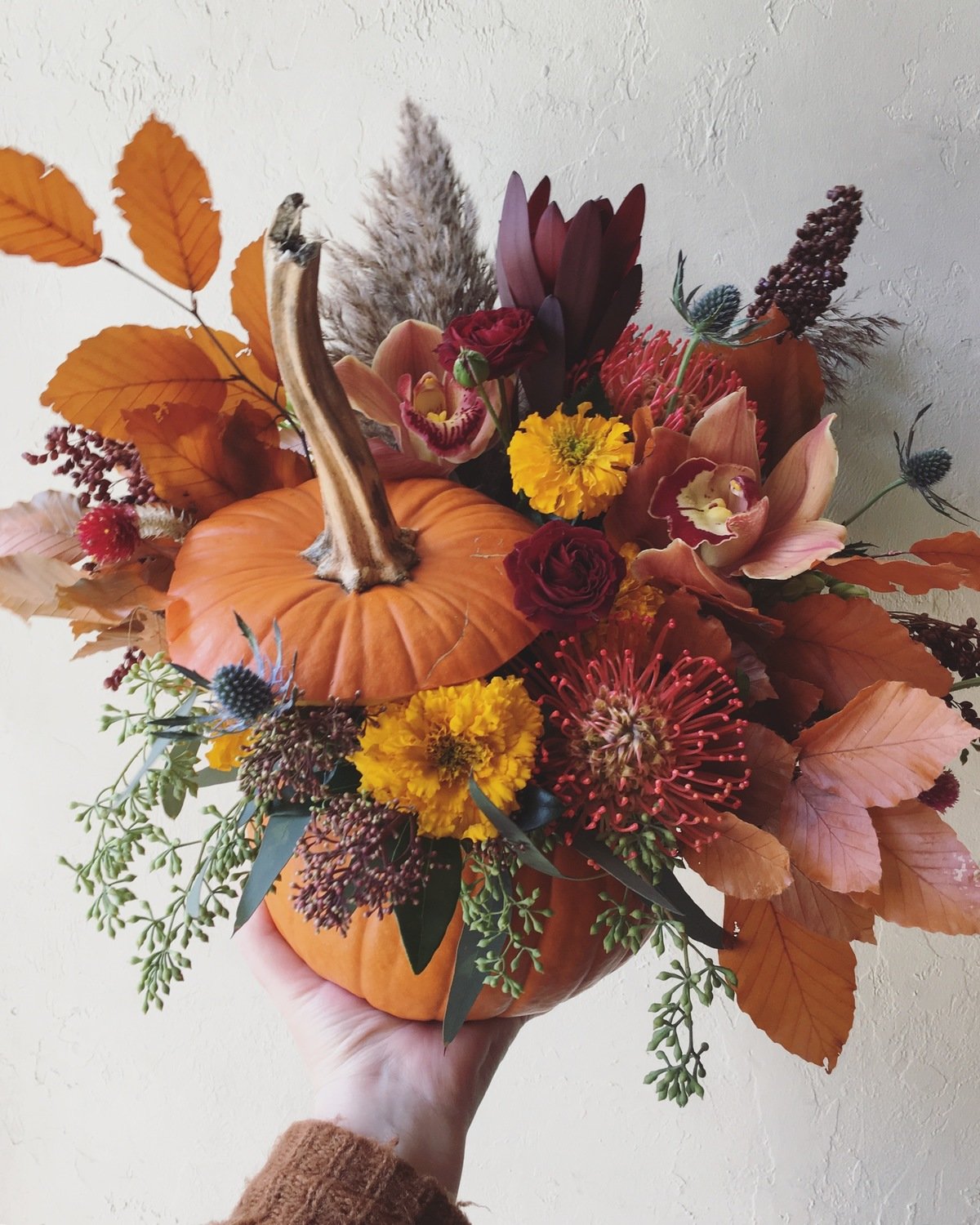 AUTUMN PUMPKIN ARRANGEMENT