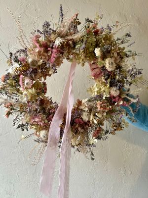 LIMBERLOST DRIED WREATH