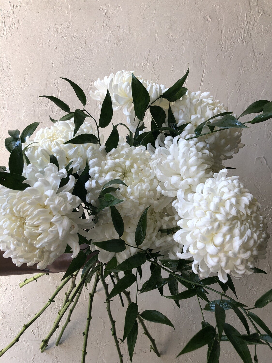 ONE OF A KIND HANDTIED CHRYSANTHEMUMS
