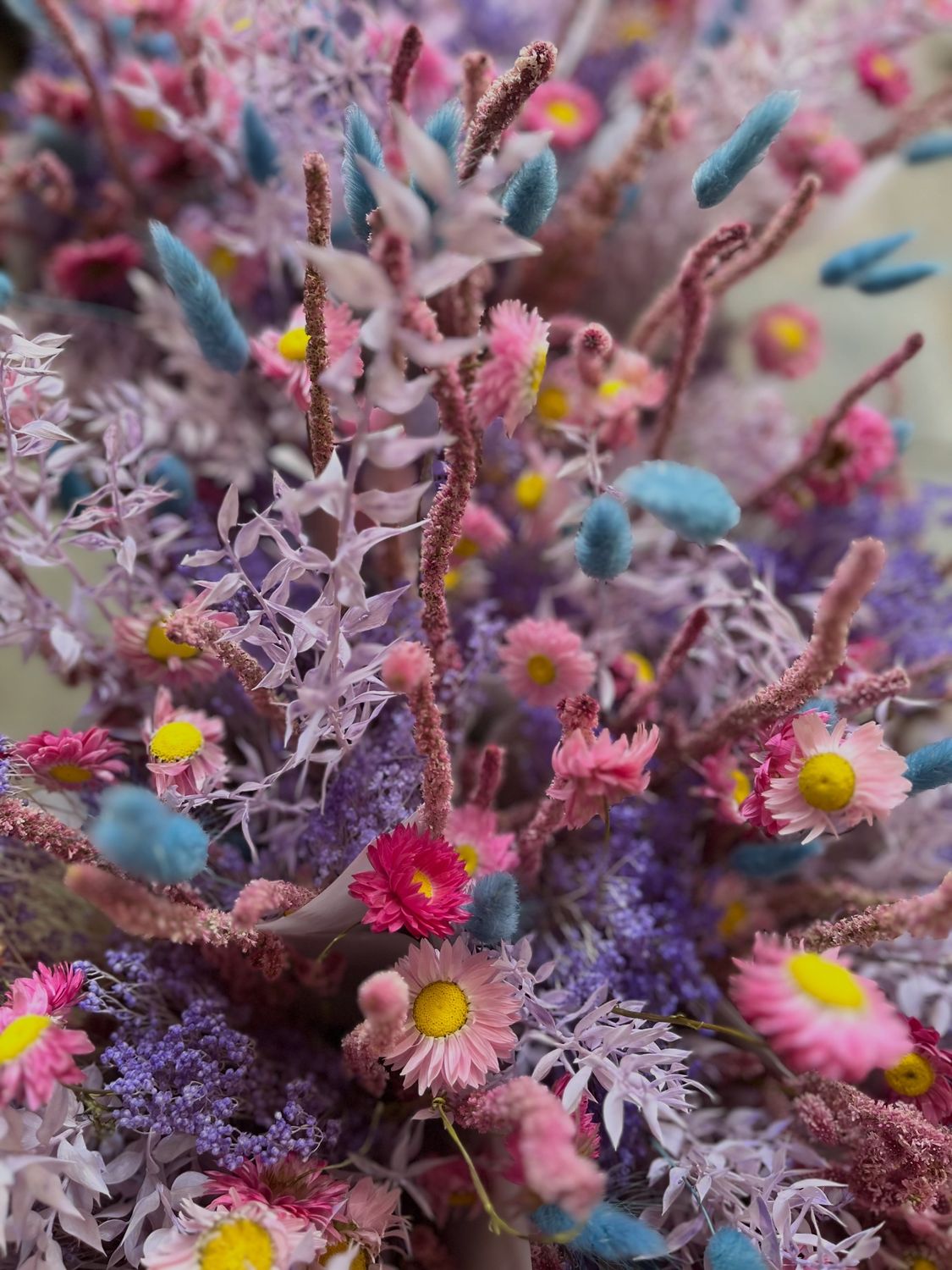 UNICORN EVERLASTING DRIED BOUQUET