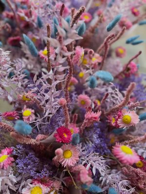 UNICORN EVERLASTING DRIED BOUQUET