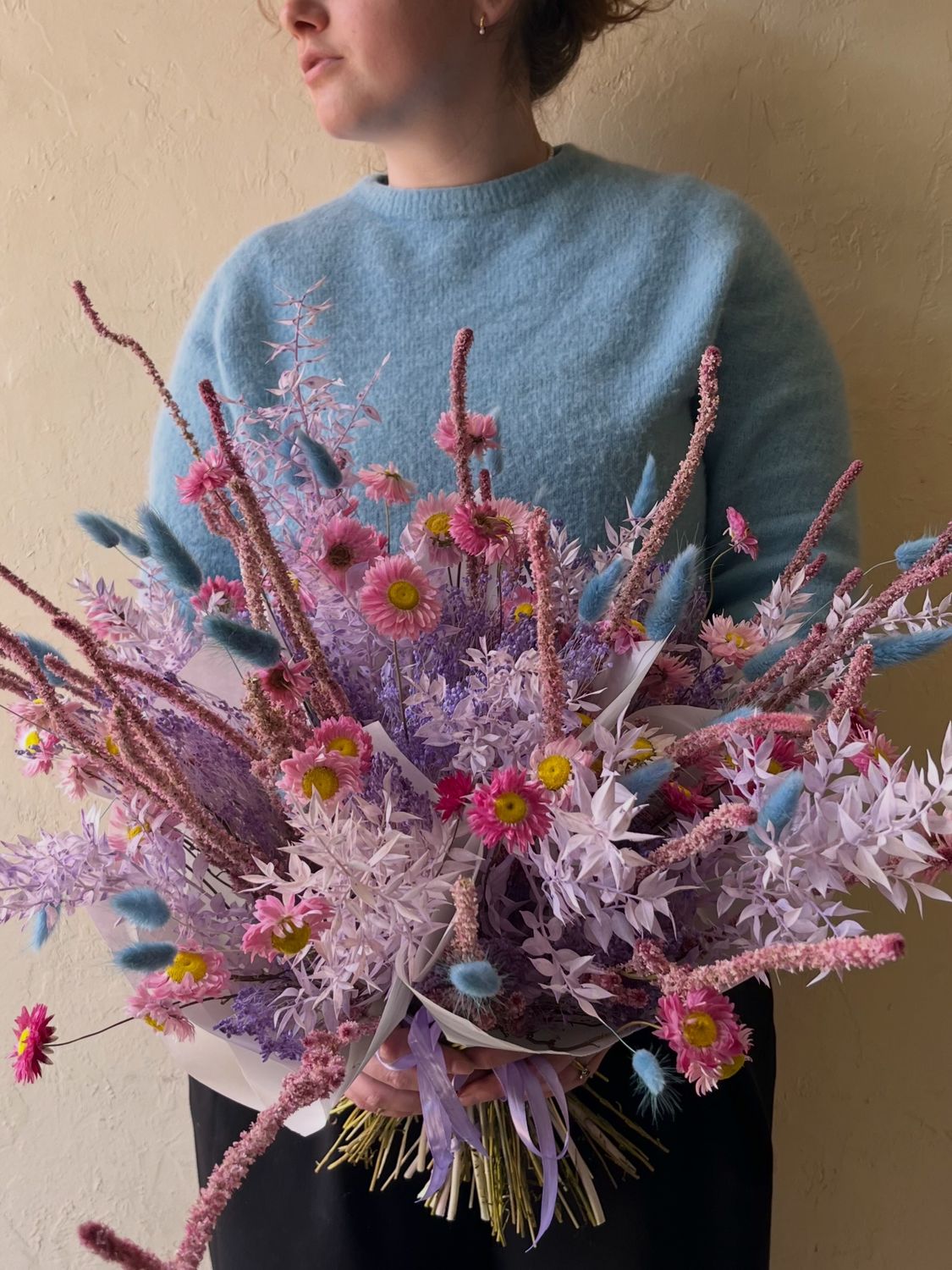 UNICORN EVERLASTING DRIED BOUQUET