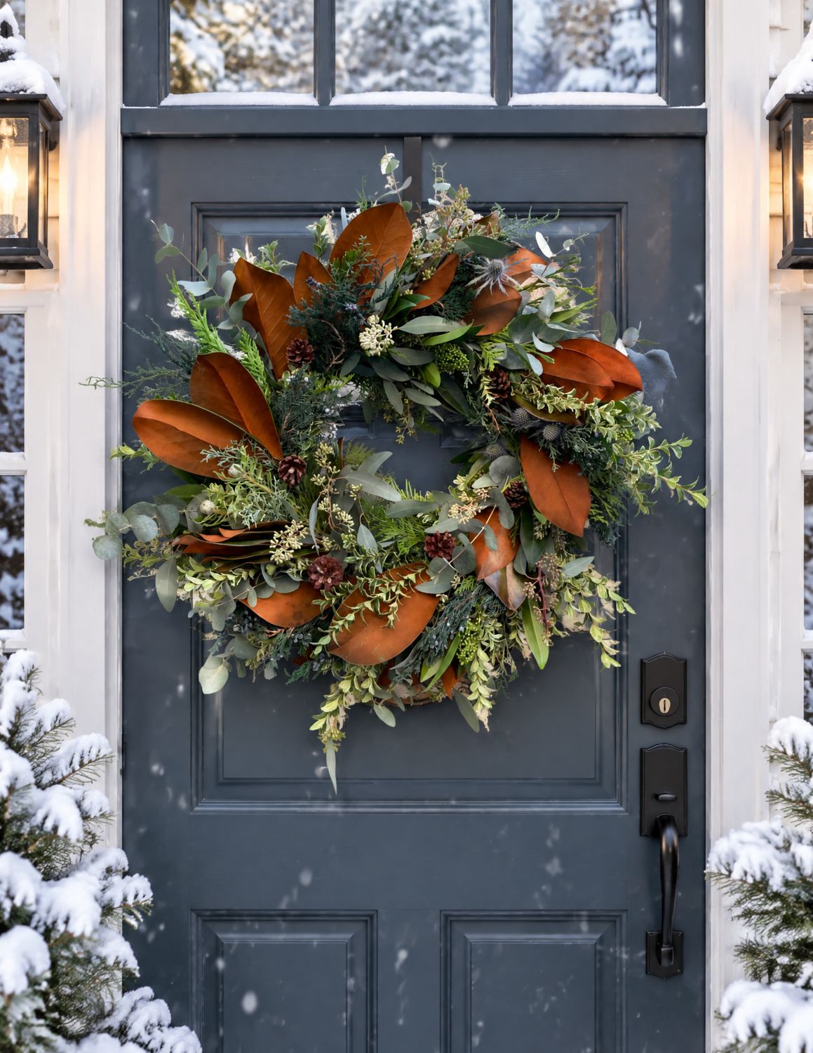 WINTER WOODLAND FULL WREATH