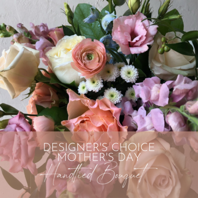 DESIGNER'S CHOICE - PASTEL HANDTIED BOUQUET
