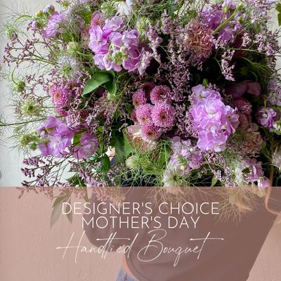 DESIGNER'S CHOICE - PURPLE HAZE HANDTIED BOUQUET
