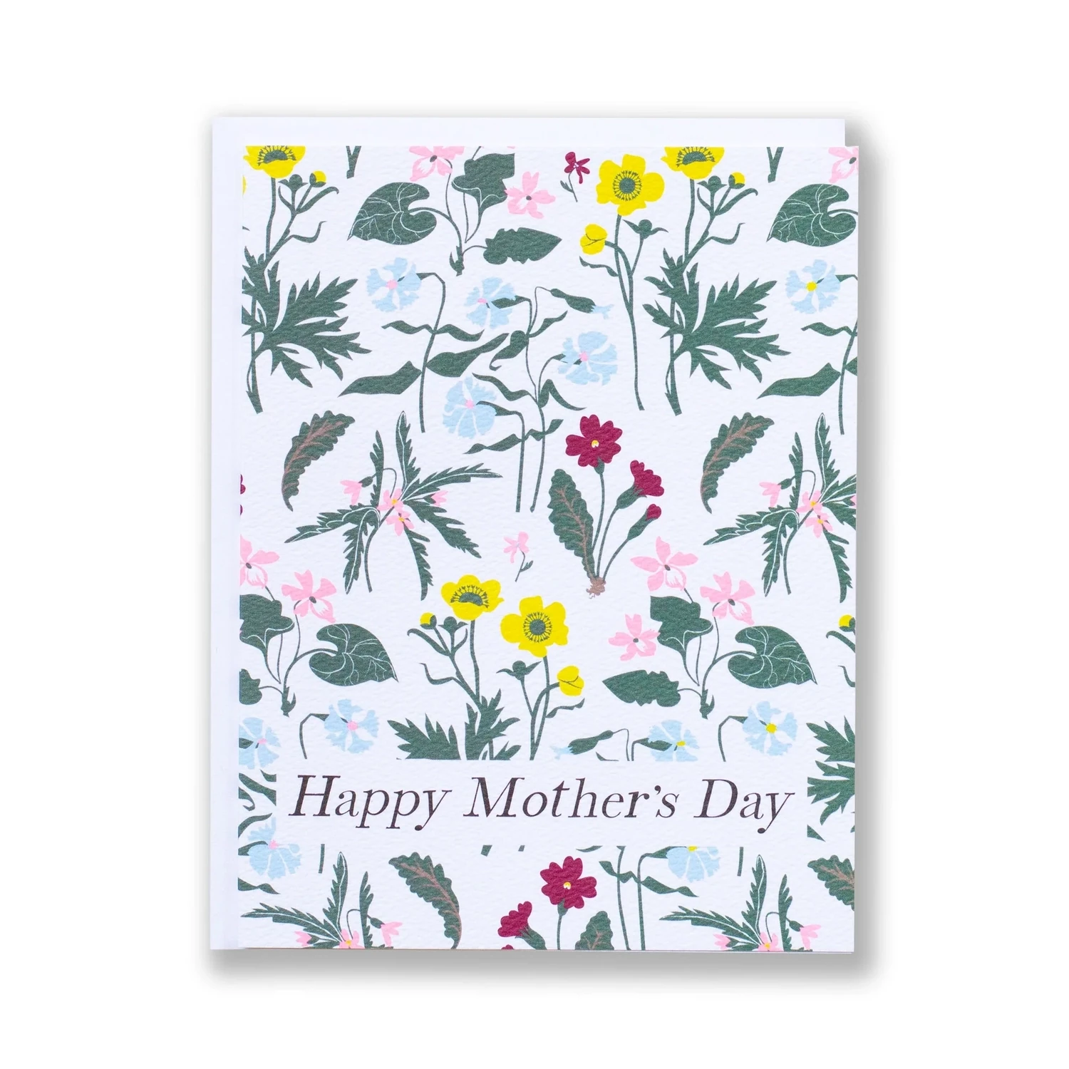 HAPPY MOTHER'S DAY WILDFLOWERS NOTE CARD