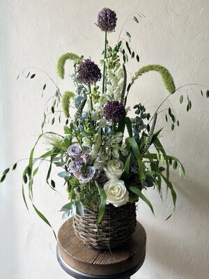 GATHERED GARDEN BASKET