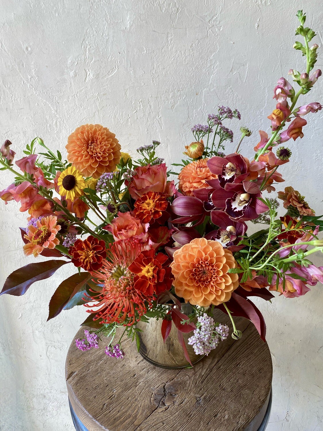 ORANGE CRUSH VASE