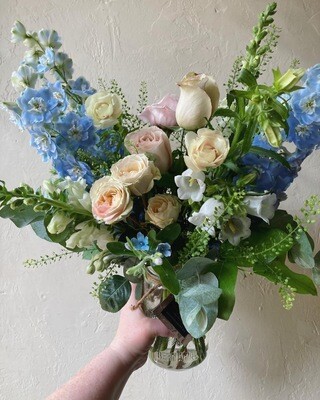 PRETTY PASTEL MASON JAR