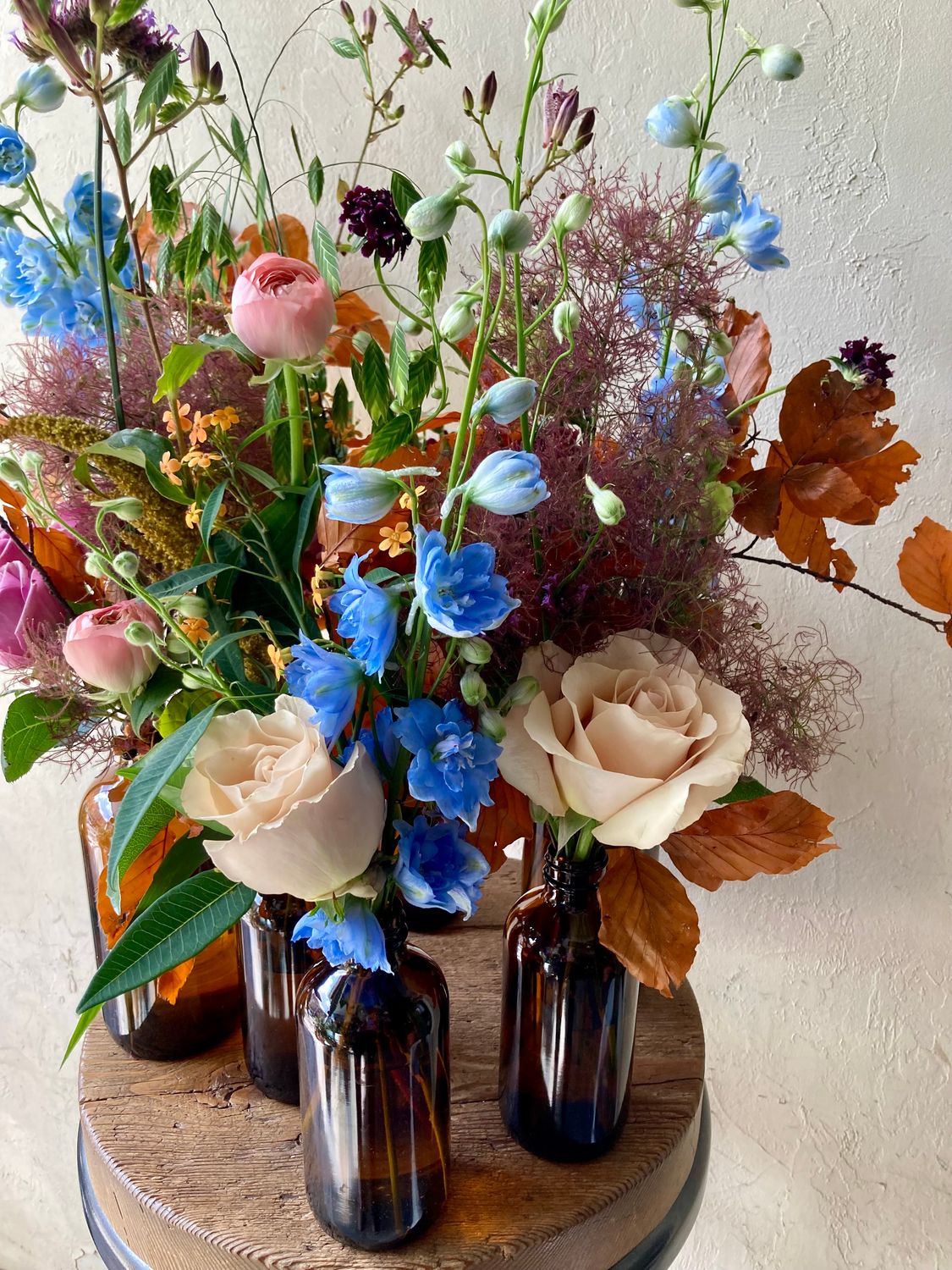 COLLECTION OF SUMMER APOTHECARY BOTTLES