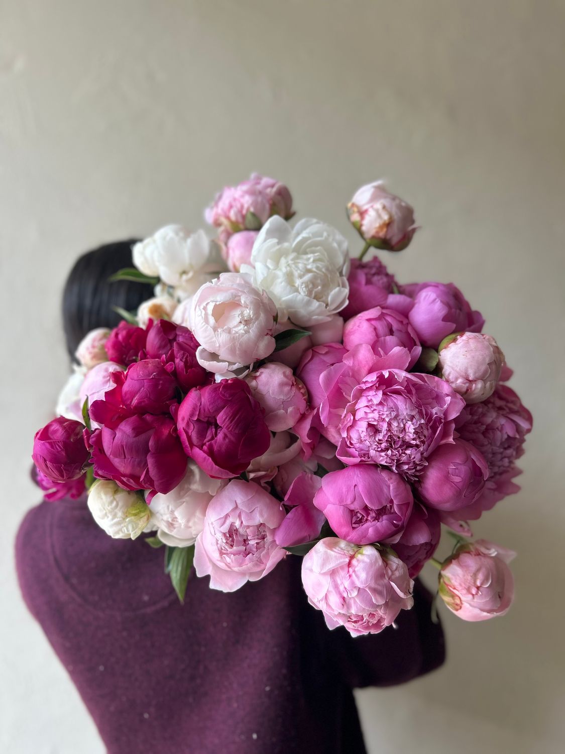 PEONIES EN MASSE