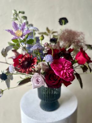 JULIETTE IN GLASS COMPOTE
