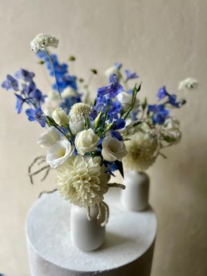 DUO DELFT BUD VASES