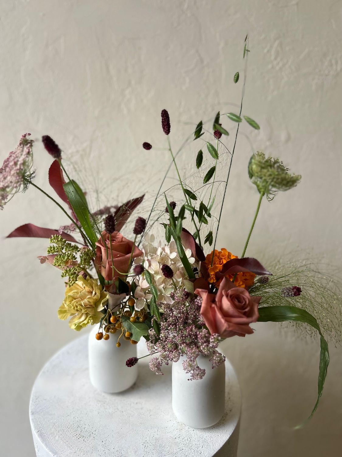 BOHO AUTUMN BUD VASES