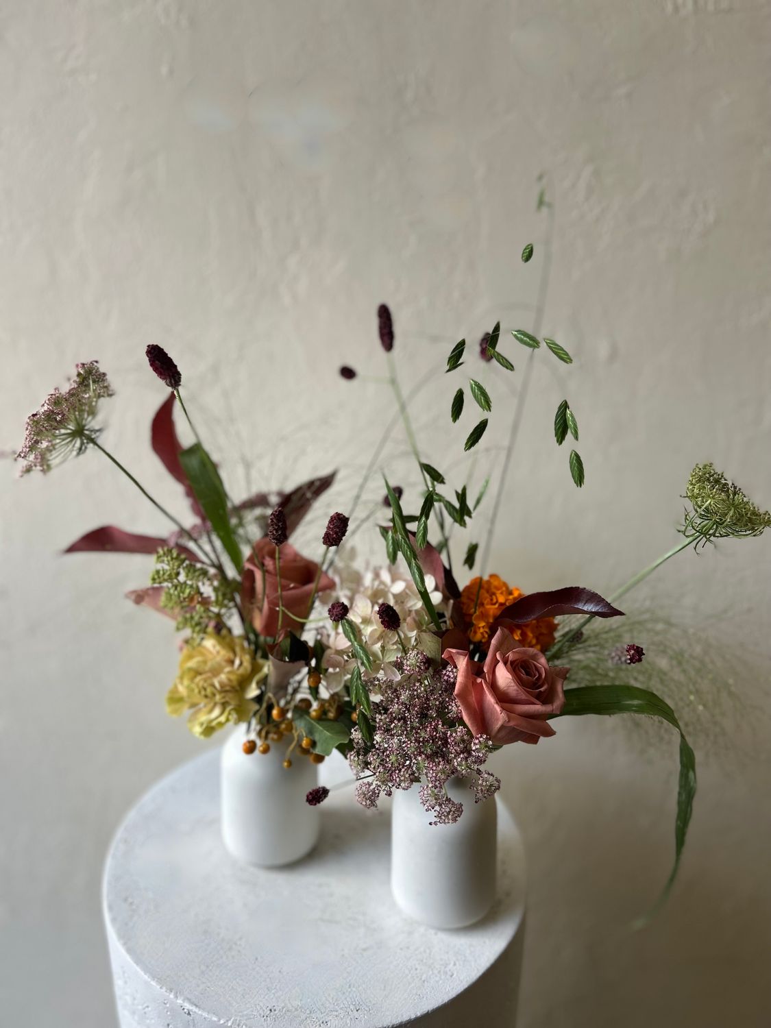 BOHO AUTUMN BUD VASES