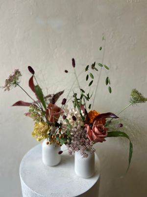 BOHO AUTUMN BUD VASES