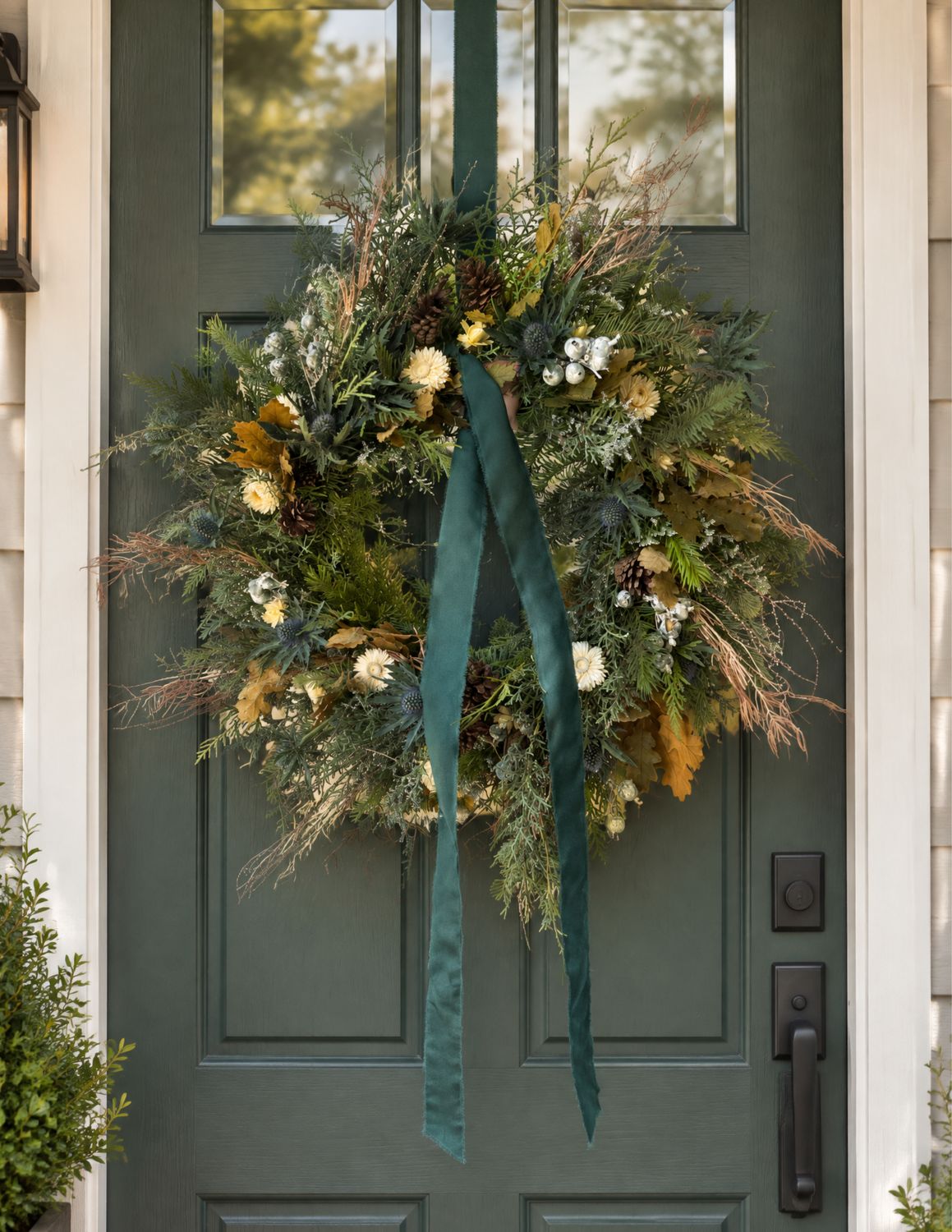 EMERALD ISLE WINTER WREATH
