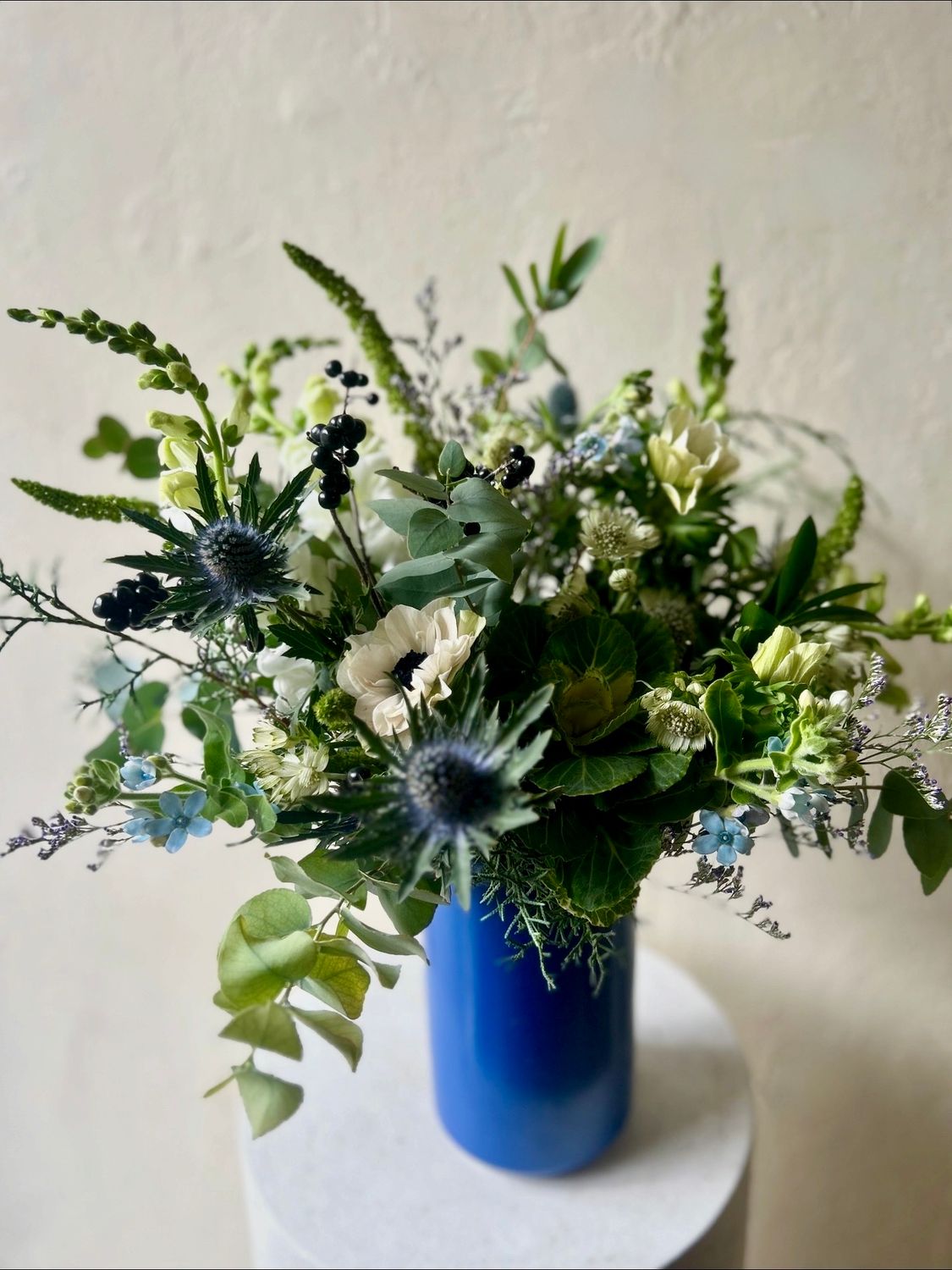 WINTER THISTLE VASE
