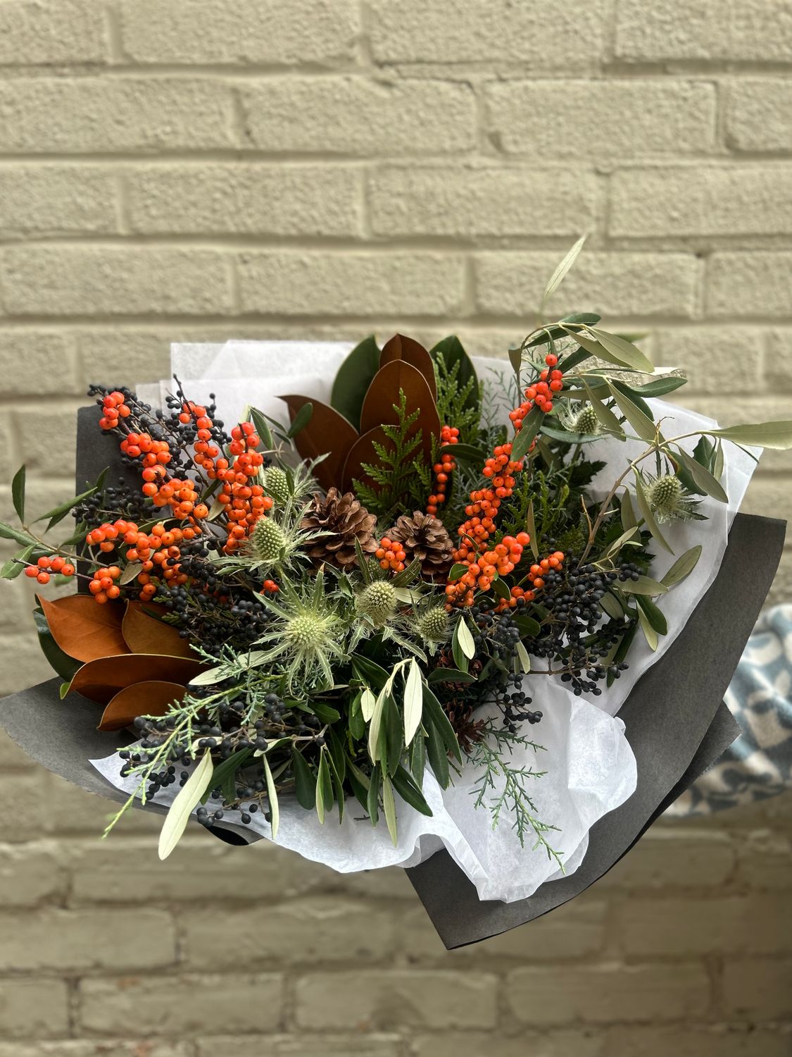 CINNAMON + CLOVE HANDTIED BOUQUET
